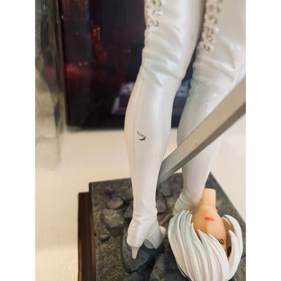 NieR: Automata 2B White Dress Interchangeable Heads Figure - Picture 9 of 11